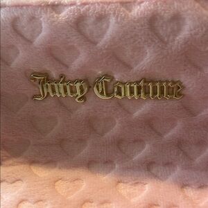 Brand New Juicy Couture Pink Quilted Cosmetic Bag